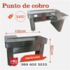 punto de cobro en acero